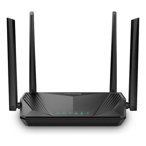 Roteador Wi-Fi 6 Dual Band W6-1500 Preto Intelbras