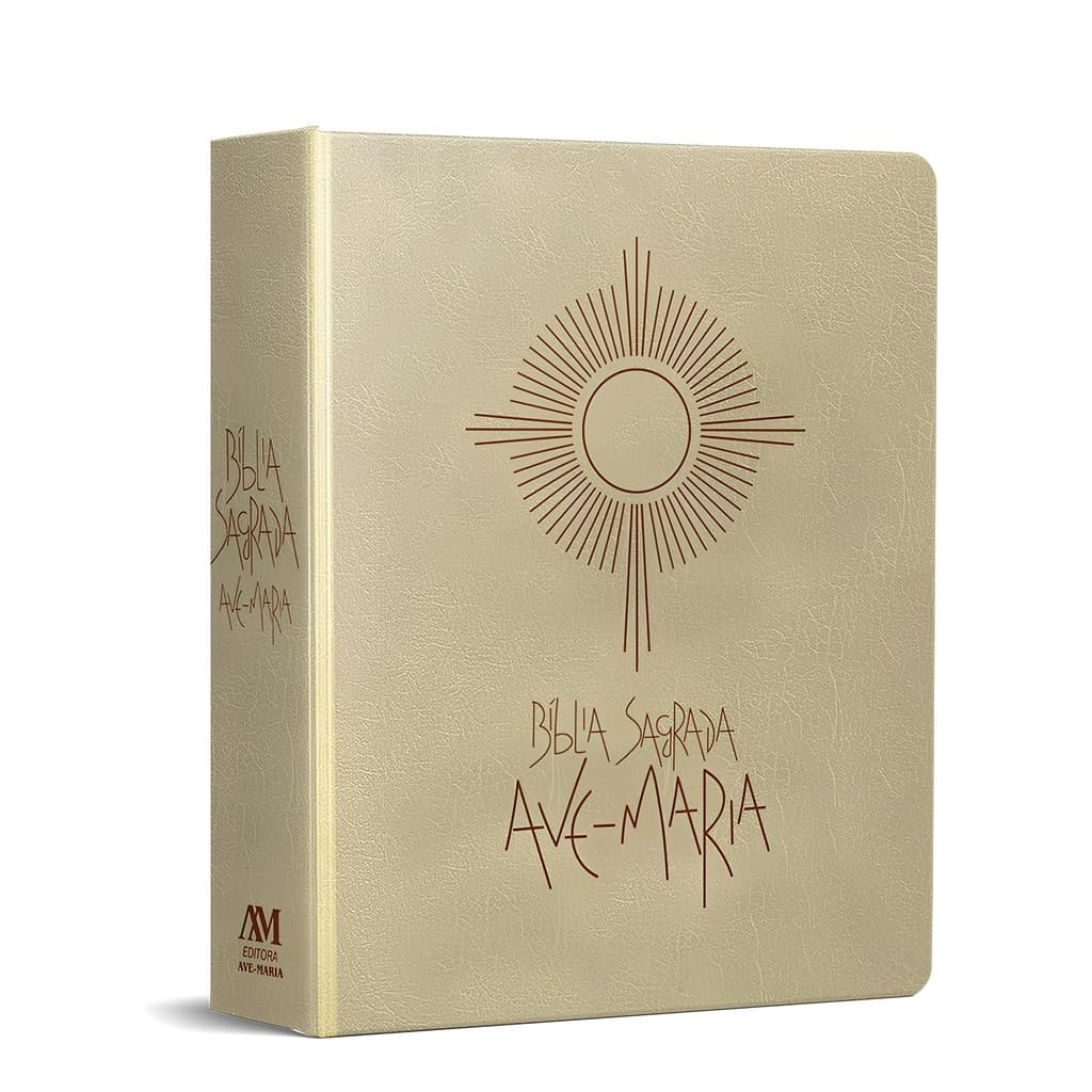 Bíblia Sagrada Católica - Média Capa Eucaristia