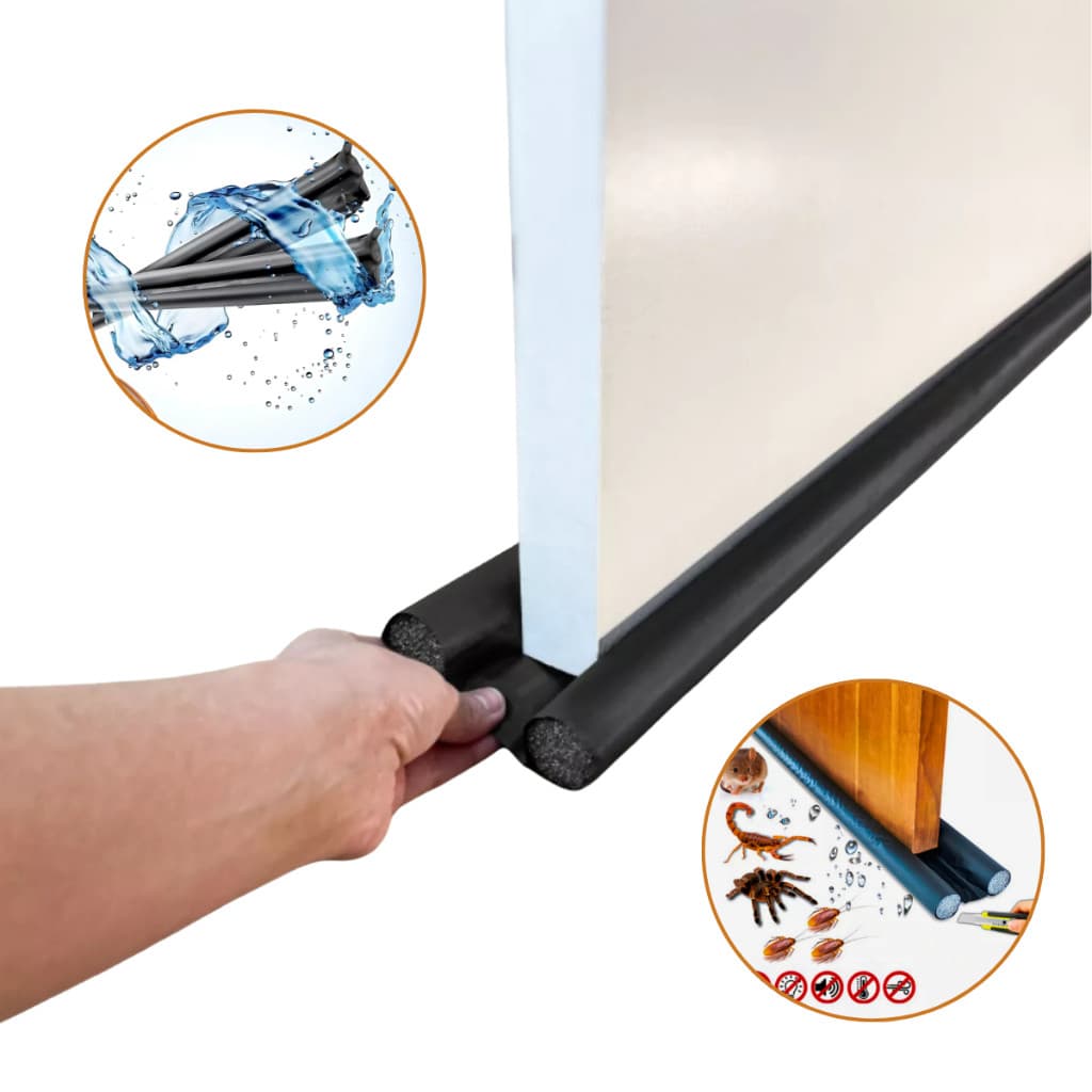 VEDA PORTA ROLINHO IMPERMEÁVEL LIVRE DE INSETOS POEIRA AGUA BEM PRAT