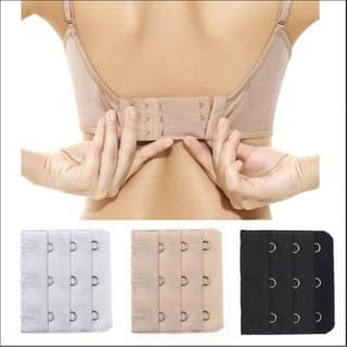 Alças Extensoras De Soutien Traseiro 2/3/4 (UNIDADE) Ganchos 3 Fileiras Acessórios zfit