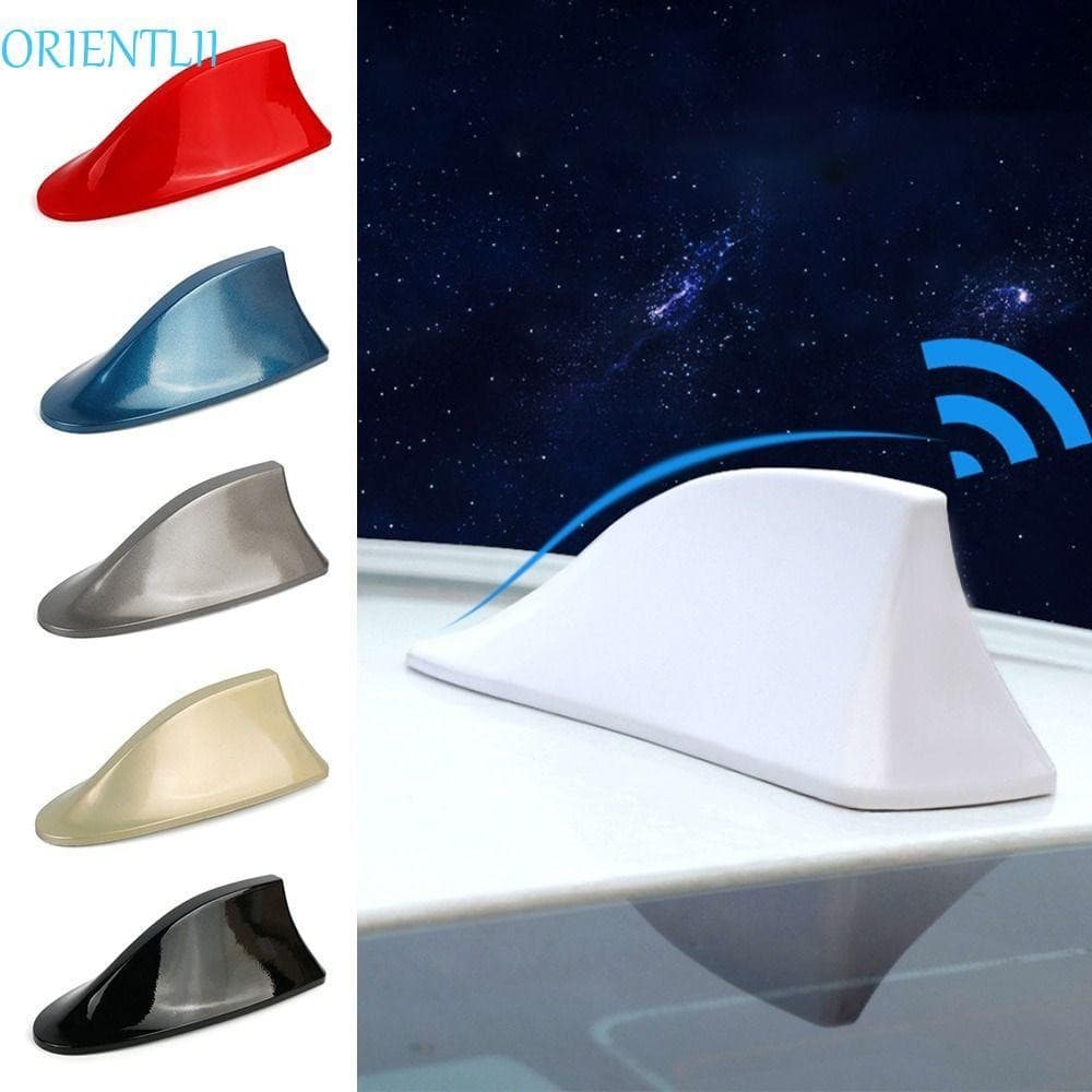 Antena De Barbatana De Tubarão Para Carro ORIENTLII , Sinal De Rádio FM/AM Sem Perfurações Teto Automático À Prova D'águ