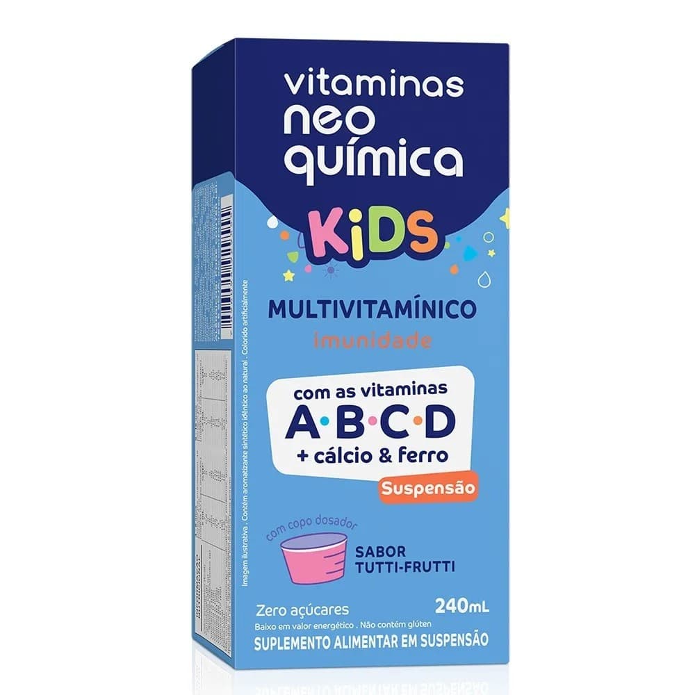 Multivitaminico Kids Liquido 240ml - Neo Química