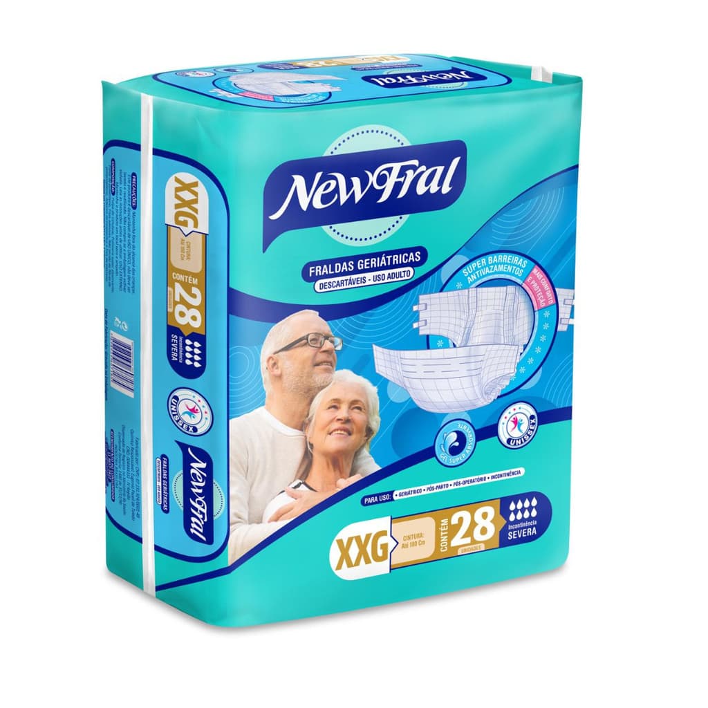 Fralda geriatrica Plus SIZE XXG