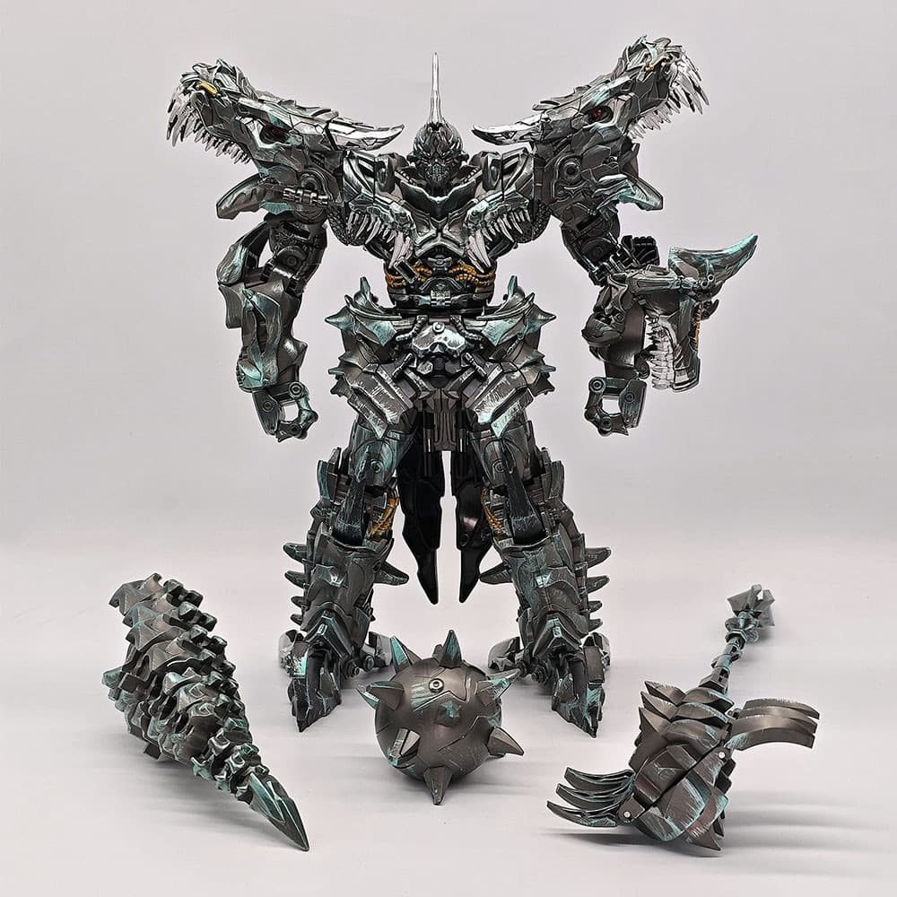BAIWEI 23 Cm Transformadores Grimlock Brinquedos Figura TW-1034 Filme O Último Cavaleiro Robôs Figuras Modelo