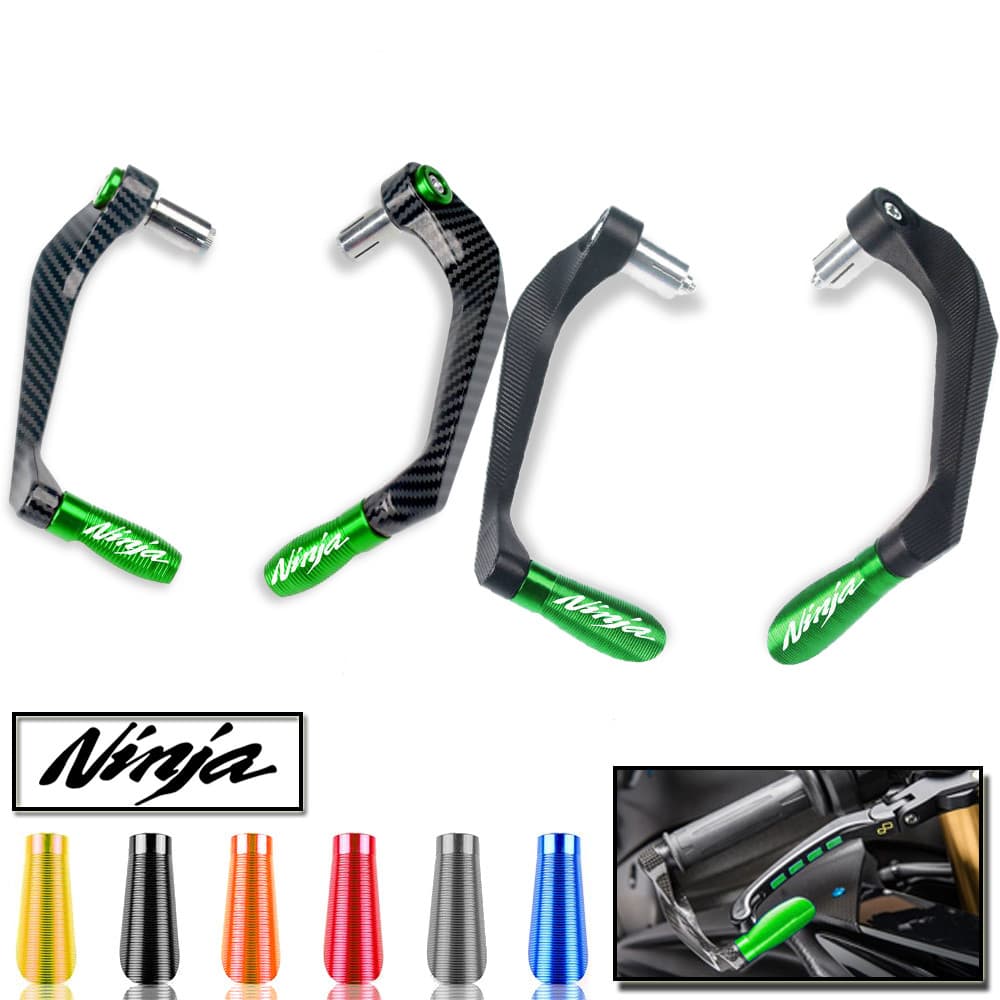Ninja Motocicleta Alavanca Guardas Acessórios De Proteção Contra Queda Para Kawasaki 250 300 400 2013 2014 2015 2016 201