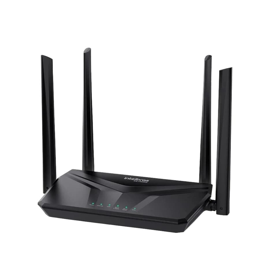 Roteador Wi-Fi 5 4 Portas W5-1200GS Preto Intelbras