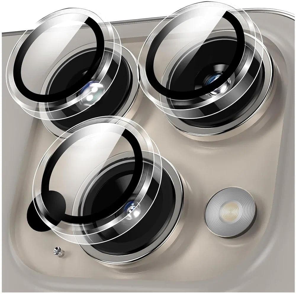 6 Unidades De Vidro Temperado Transparente Capa Protetora De Lente De Câmera Para IPhone 16 17 Air 15 pro Max 13 Mini Pr