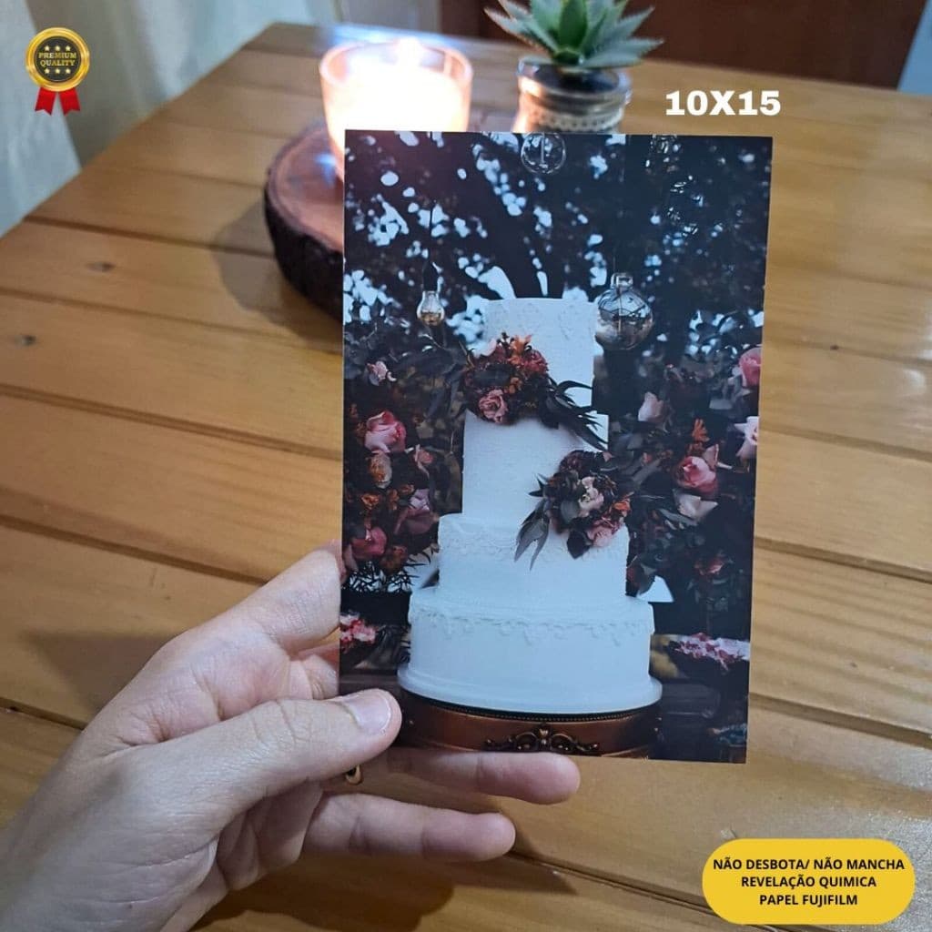 Revelação de fotos 10x15cm, 15x21cm, 20x30cm