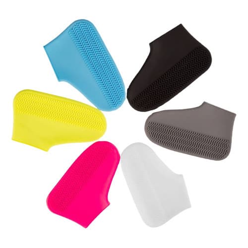 Capa Sapato Tênis Bota Calçado Chuva Impermeável Silicone Reutilizável Protetor Moto Segurança Caminhada Antiderrapante