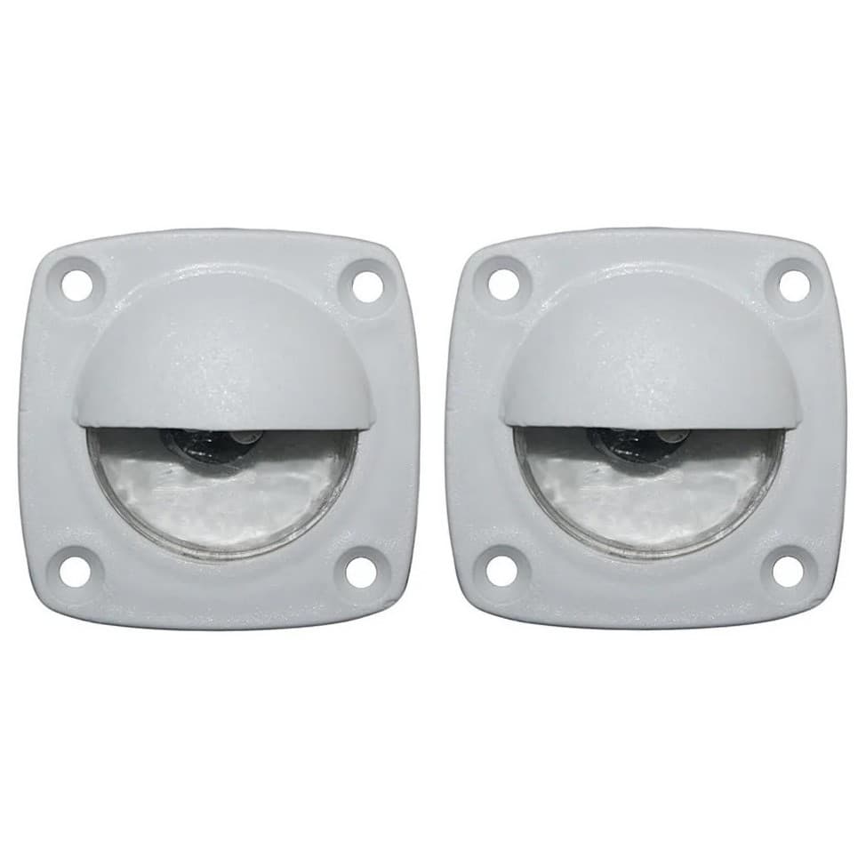 Luz De Cortesia de Led Azul 12v Barco Uso Náutico Kit 2