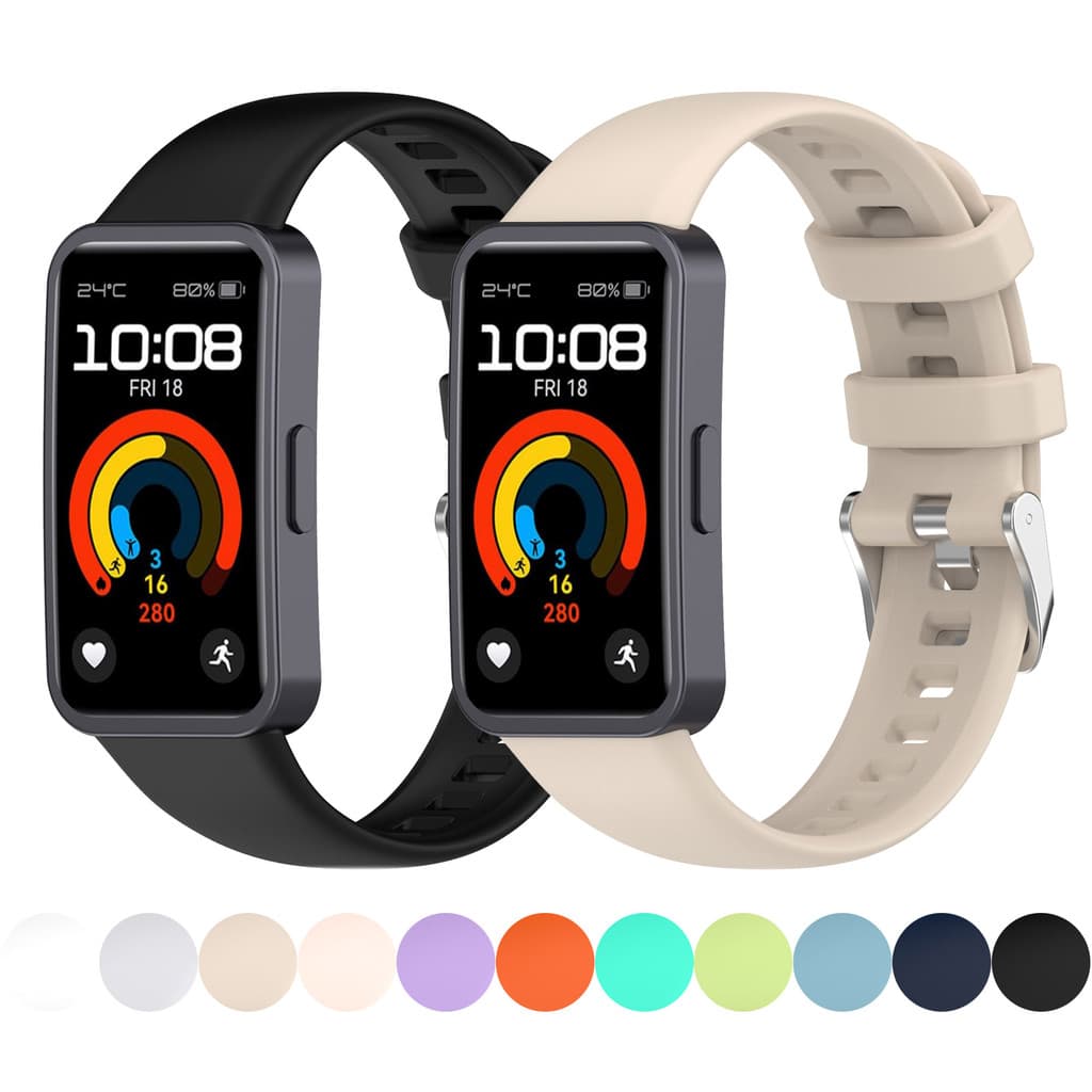Pulseira para Smartwatch Huawei Watch Band 10 Huawei band 9 8 Silicone