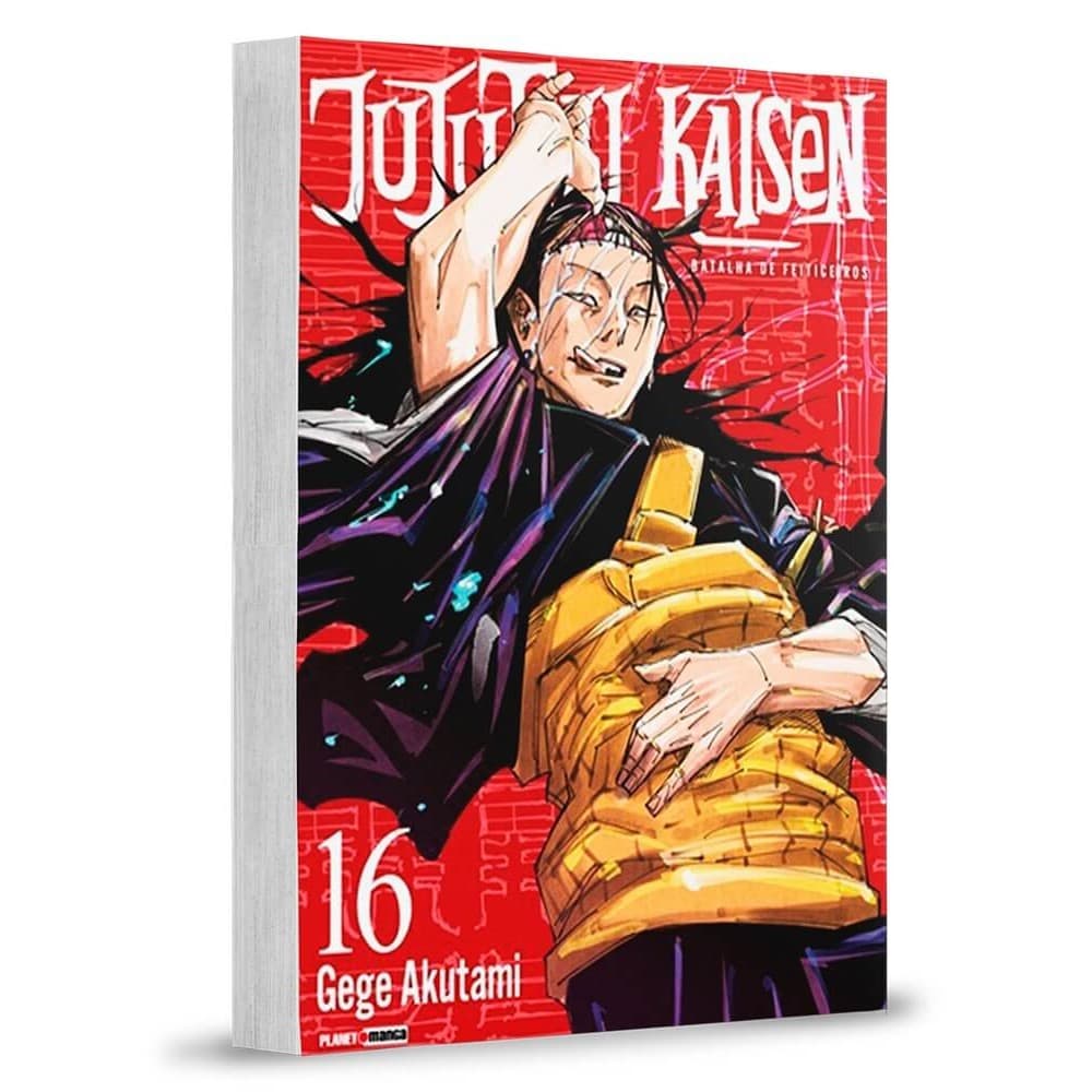 Mangá - Jujutsu Kaisen - Batalha De Feiticeiros - 16 - Novo/Lacrado