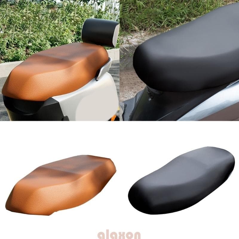Capa Assento Motocicleta À Prova D Respirável Almofada Couro PU Solar Para Scooter Elétrica