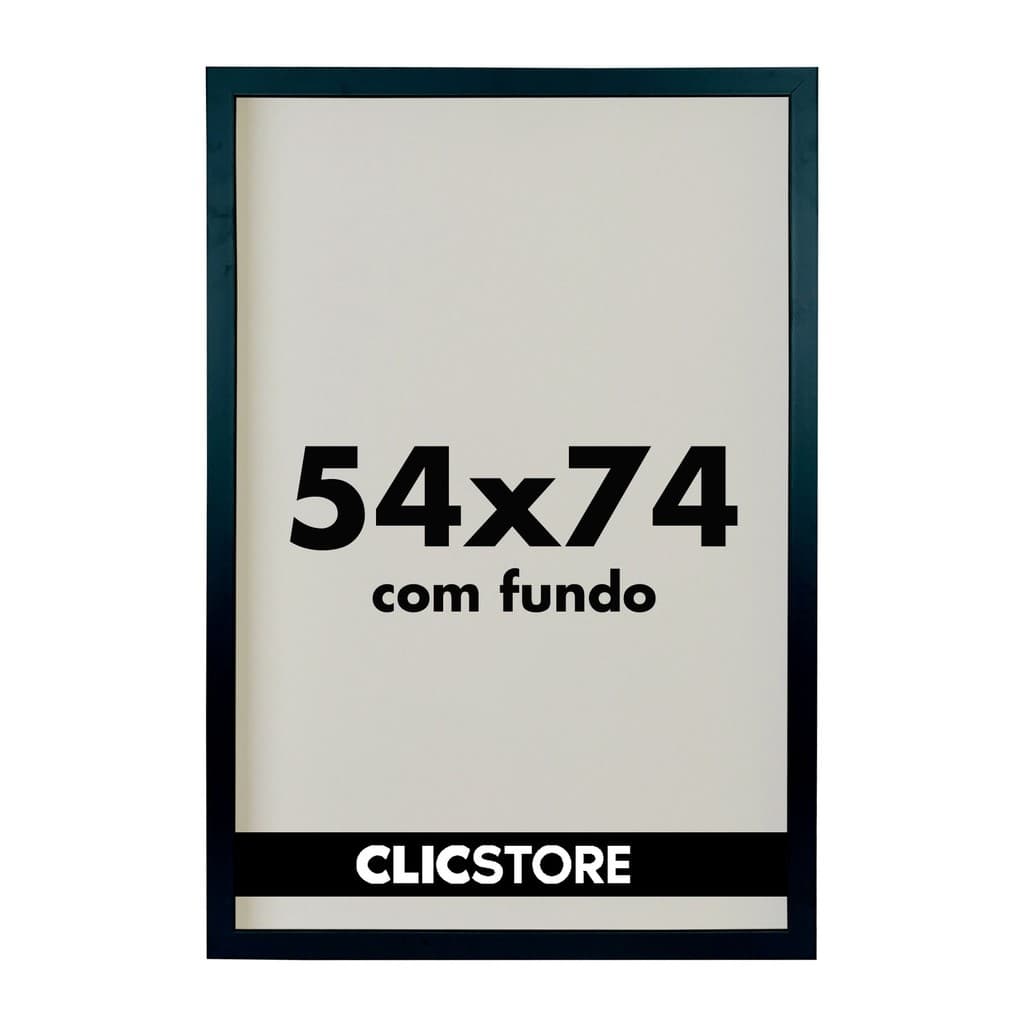 Moldura p/ Quebra Cabeça Grow Puzzle 1000 peças 54x74 Decoração Quadro Parede Game Office sem Vidro