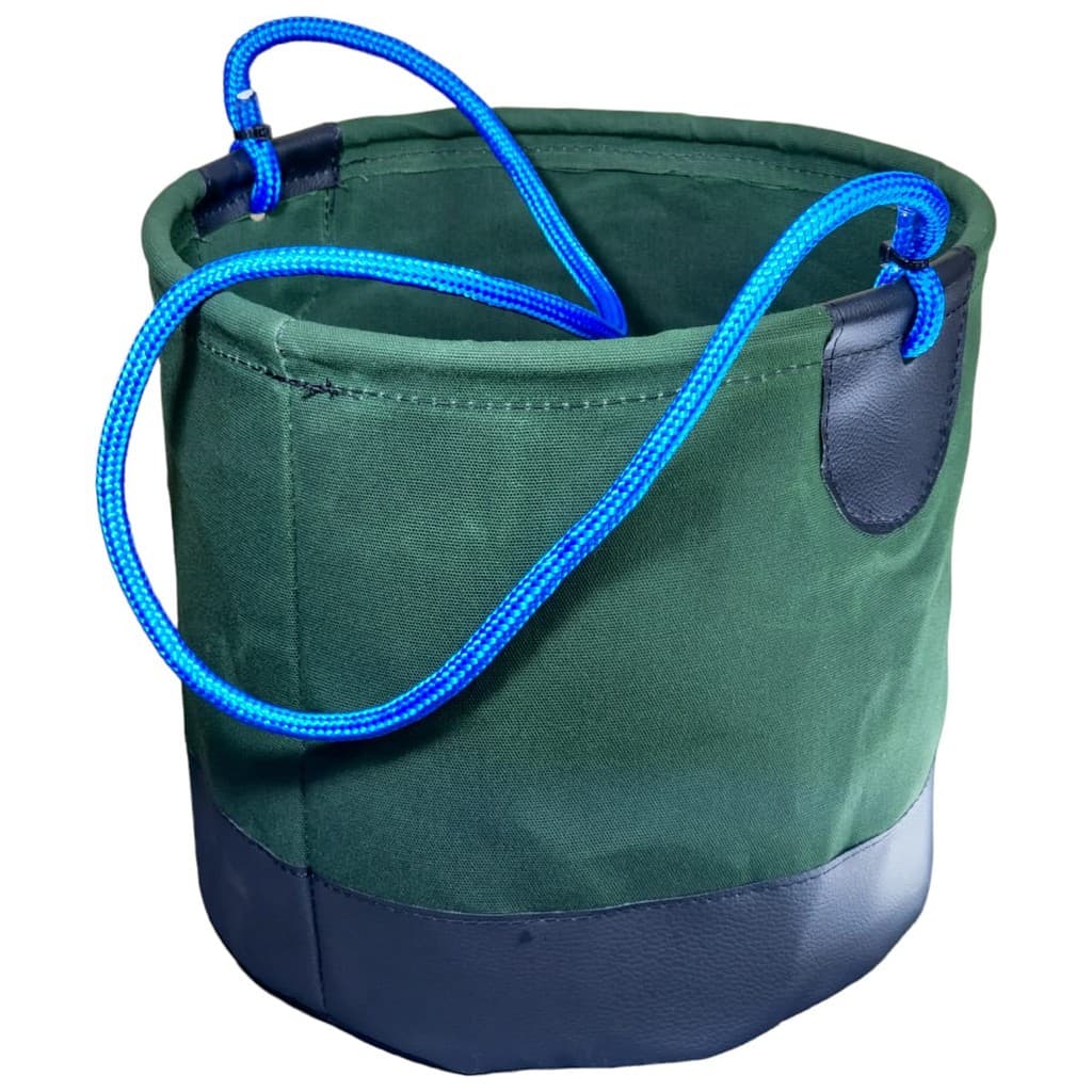 BALDE TELECOM DE LONA PORTA FERRAMENTAS ELETRECISTA PARA ALTURA IÇAR CHAVES E ACESSORIOS INSTALAÇÃO