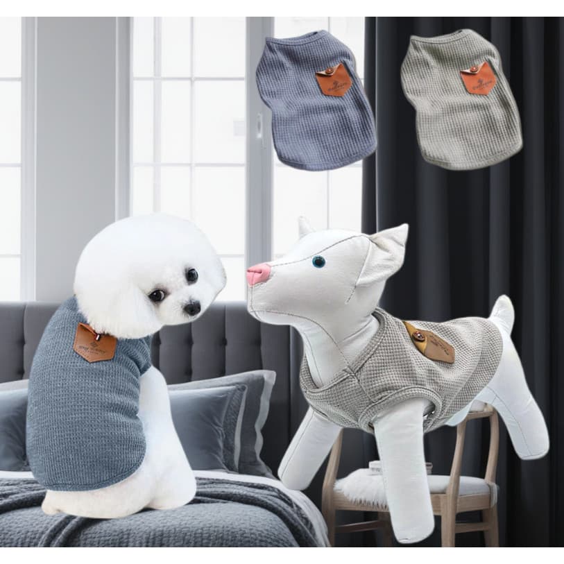 Colete Pet Leve Para Cães E Gatos | Roupa Primavera Para Raças Pequenas | Conforto E Estilo