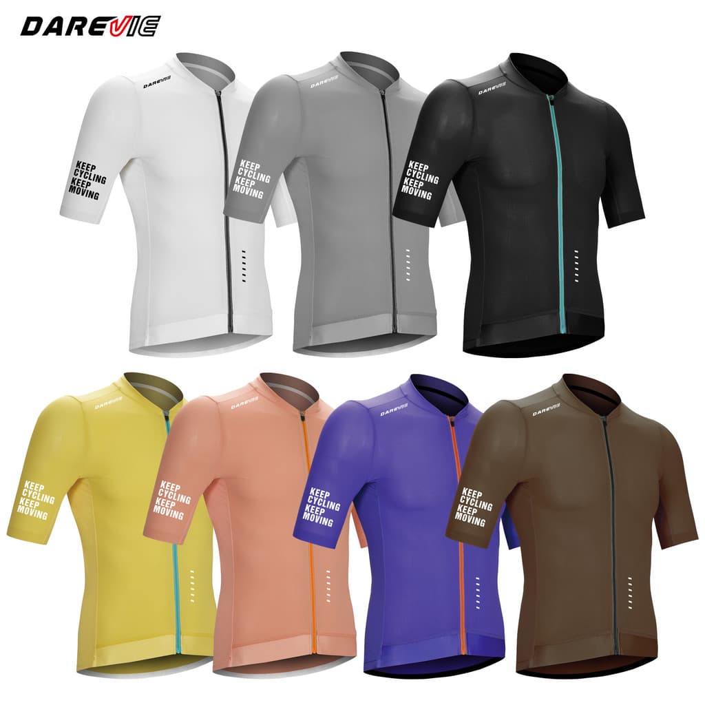 POWERBAND Camisa De Ciclismo Legal DAREVIE Bicicleta Das Mulheres Dos Homens Respirável Homem Secagem Rápida Fino Ajuste