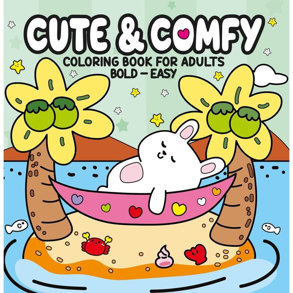Cute & Comfy - Coloring Book for Adults