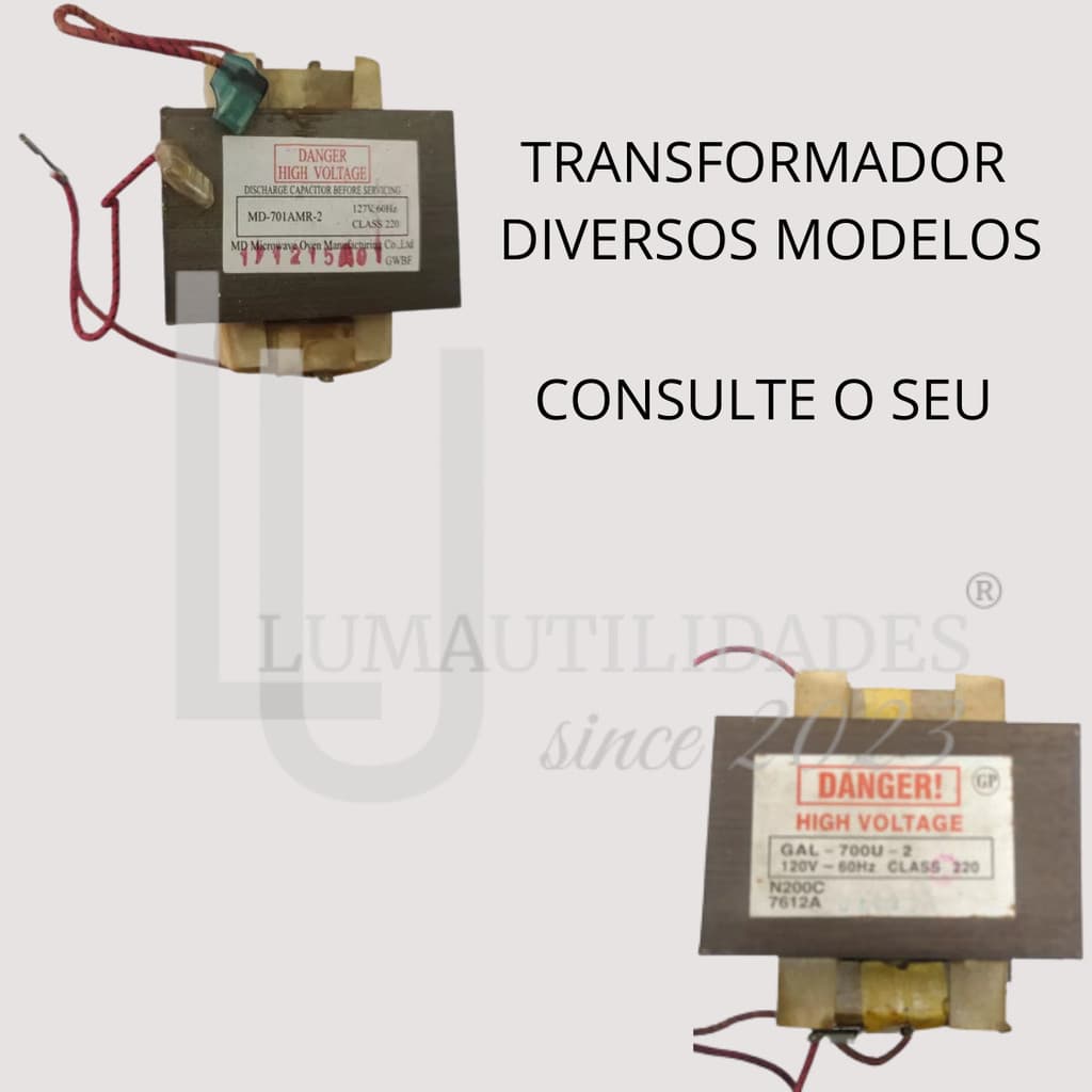 Transformador Micro-ondas Usado 127V Diversos Modelos