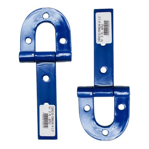 1 Par 2 Dobradiça Porteira Portão 210mm Nº 2 Aço Ferradura Bufalo
