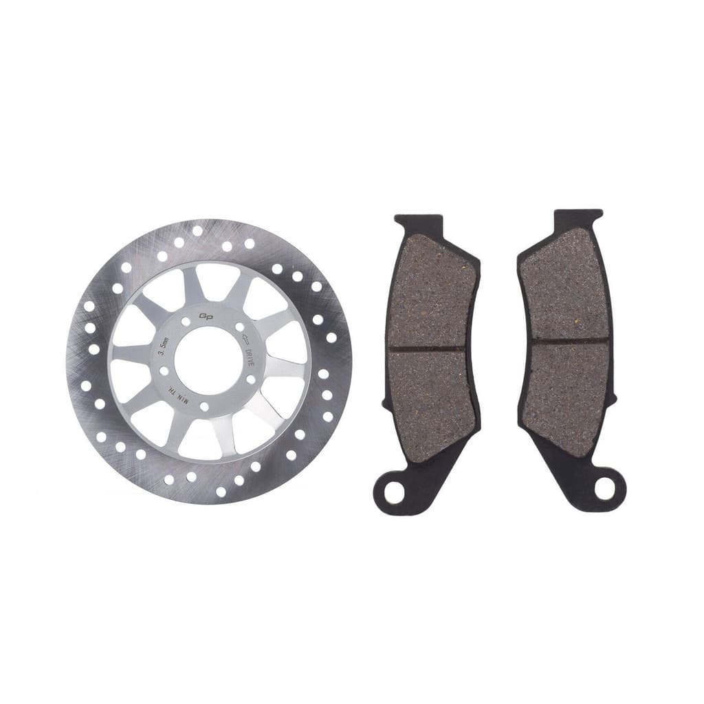 Kit Disco + Pastilhas Freio Dianteiro Bros 160 2015 a 2017