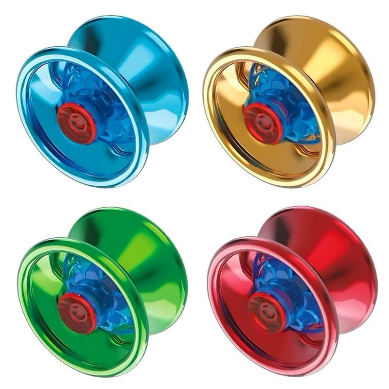 yoyo ioio de metal com rolamento profissional responsivo - io io brinquedo aluminio super speed