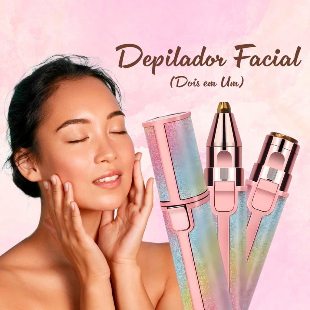 Sobrancelha Depilador Elétrico Portátil Aparador Removedor Pelos Facial Recarregável Blawless