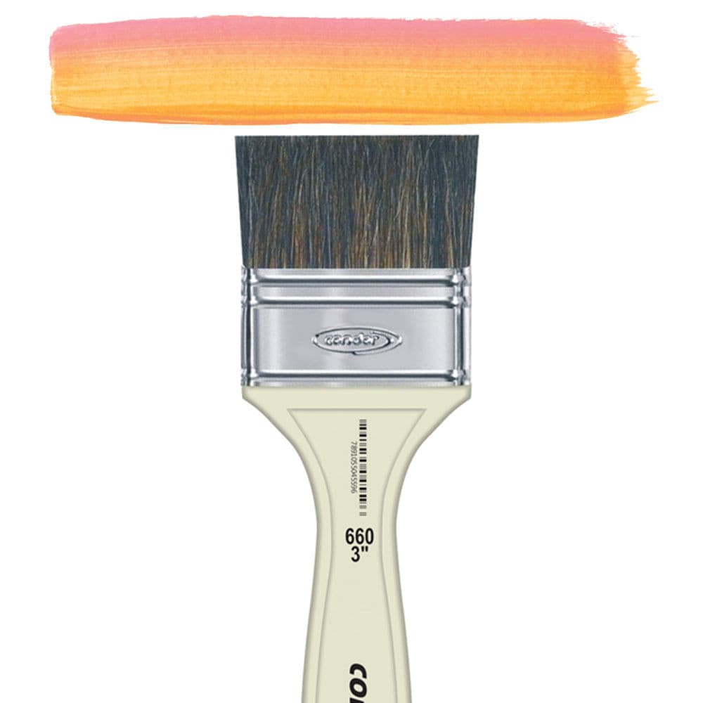 Pincel Trincha Simples Pelo Seda 660-3/4 Condor