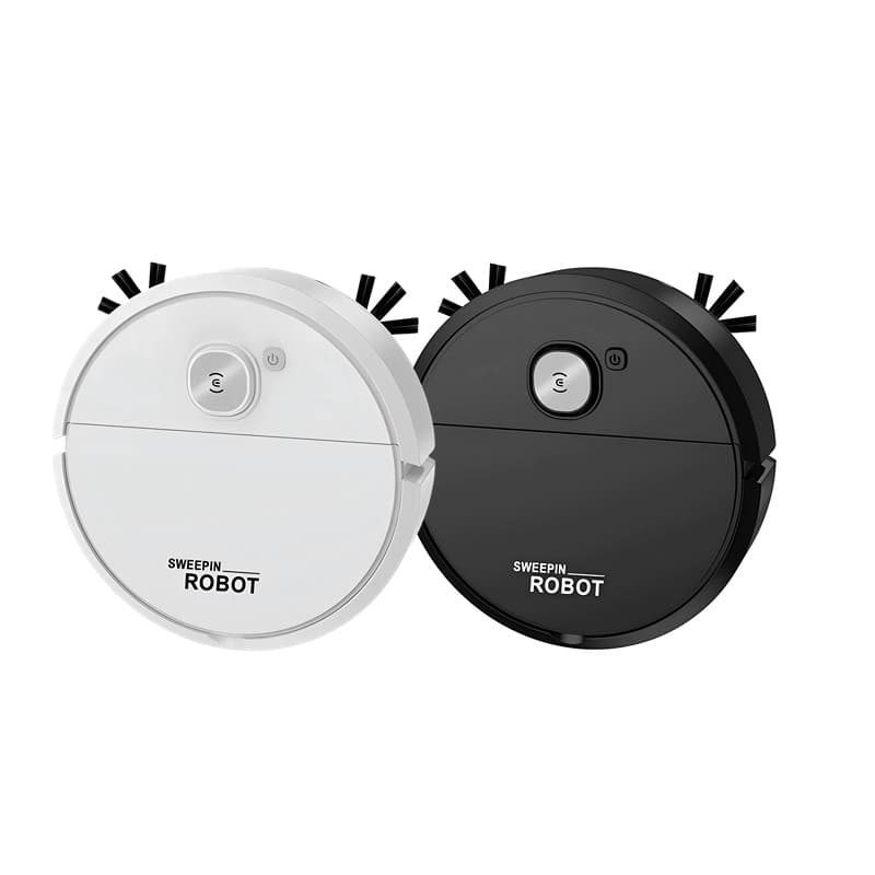 Robô Varredora/Aspirador De Pó Automática 3 Em 1 Limpeza Doméstica Robótico