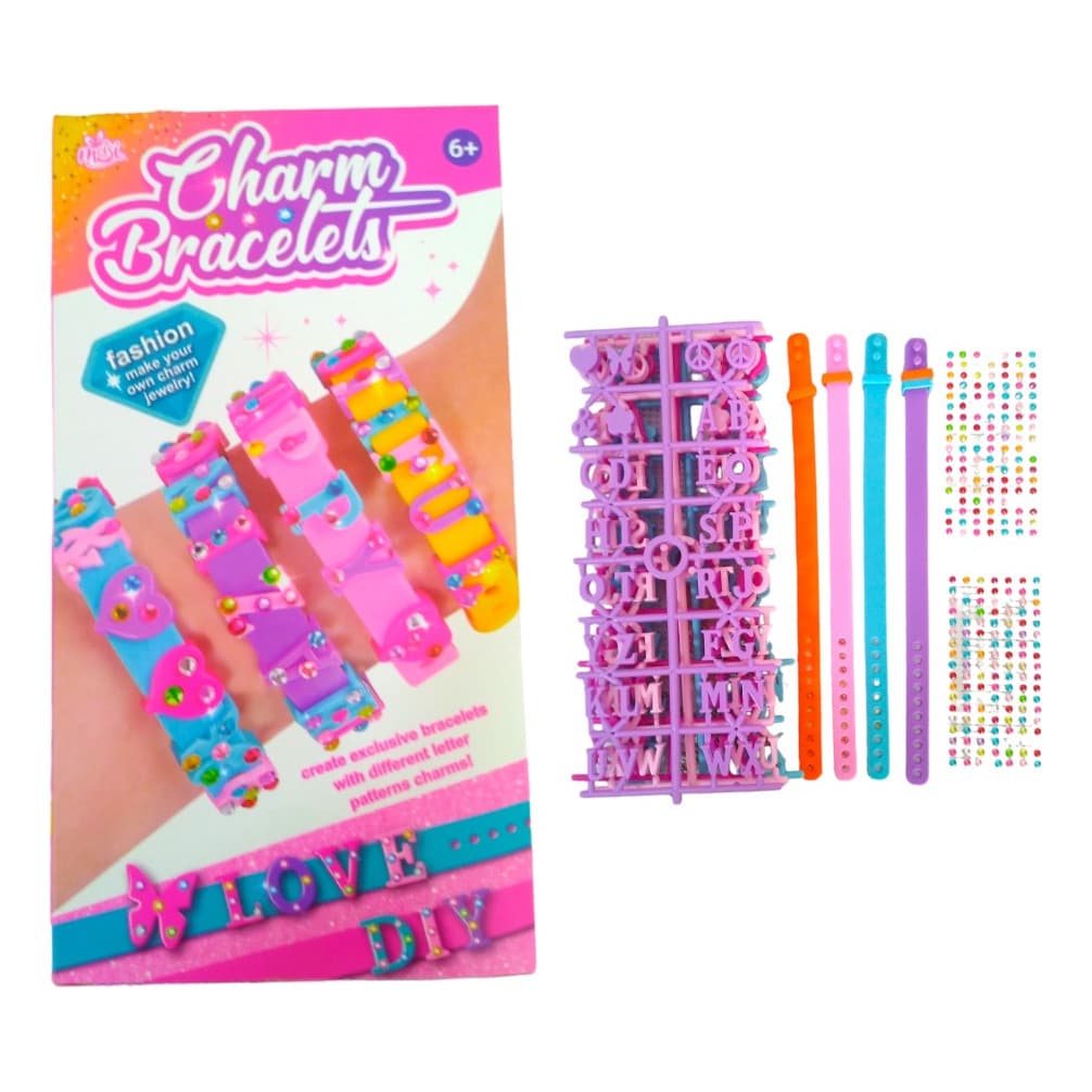 Kit Bracelete Pulseira Criativa Infantil Faça Do Seu Jeito!!