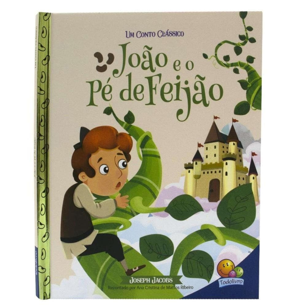 Livro Capa Dura João e o Pé de Feijão