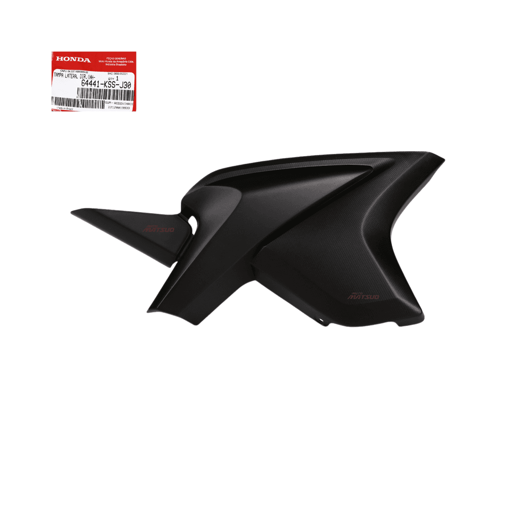 Tampa Lateral Inferior Direita Biz 110i Biz 125 2018 A 2024 original honda