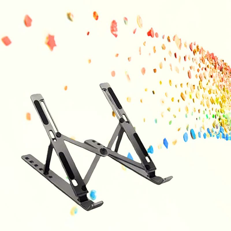 Suporte De Mesa para Notebook e Tablet Com Base Dobrável E Ajustável e Portátil