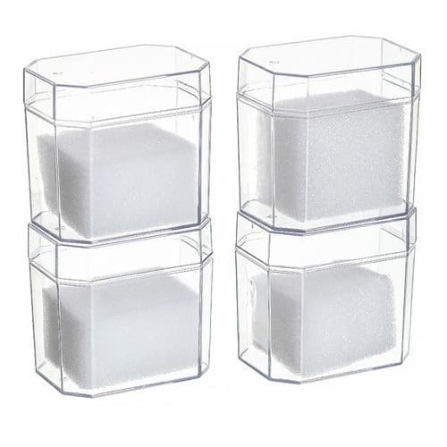 Kit 20 Cxs Acrílica Para Relógio Atacado Revenda Qualidade