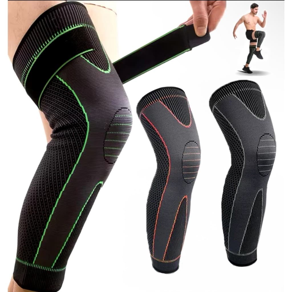 Joelheira Meia De Compressão Térmica Circulação Ortopedica Meia Esportiva Elastica