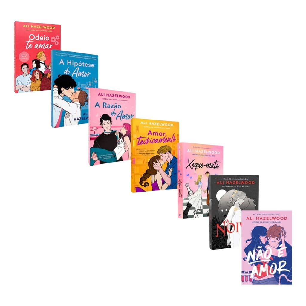 A Hipótese Do Amor + A Razão Do Amor + Xeque Mate + Amor, Teoricamente + Noiva + Não É Amor + Odeio Te Amar - Ali Hazel