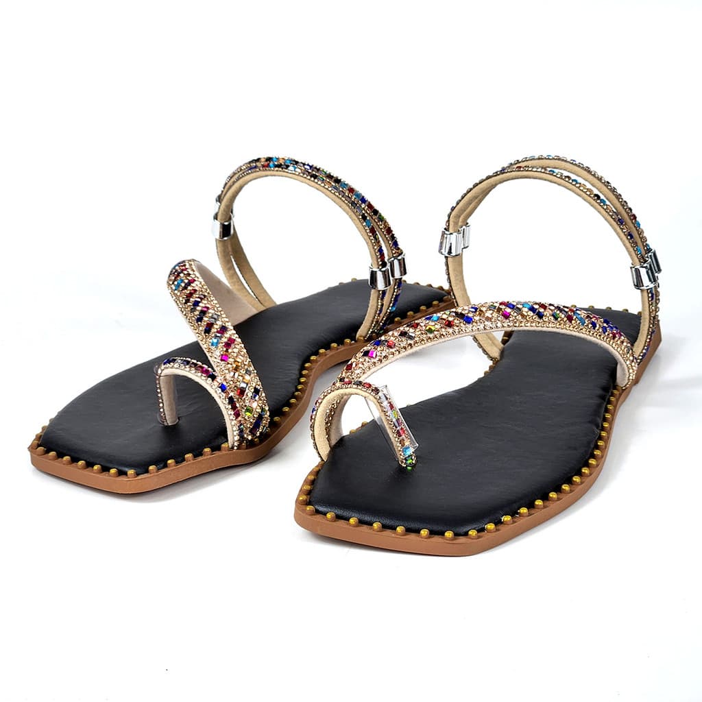 Sandalia Feminina Cravinhos Laterais Original Macia Linda Perfeita Otima para o Uso Diário