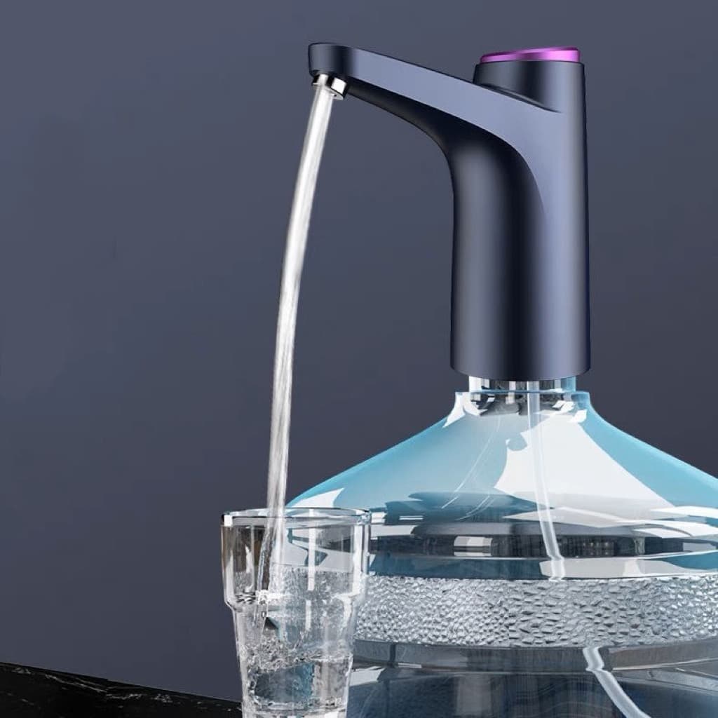 Torneira Bomba Elétrica Garrafão Galão Água Automático Recarregável USB Premium Luxuosa bomba de água elétrica bosco