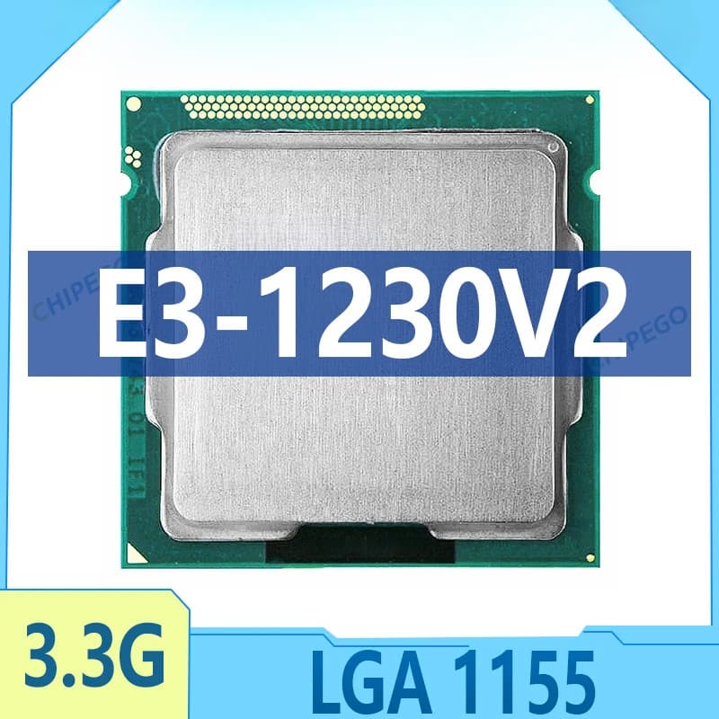 Xeon E3 1230 v2 E3-1230v2 E3 1230 v2 3.3 GHz Processador de CPU quad-core 8m 69w LGA 1155