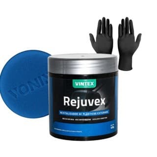 Rejuvex Vonixx Revitalizador Plásticos Para-Choque + Aplicador e Luva