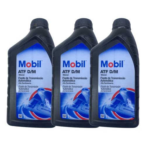 Kit 3l Fluido Oleo Cambio Automatico Dexron Vi Atf 6 Mobil 2006 em Diante