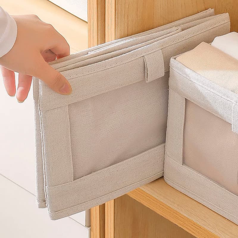 KIT4 Organizador De Guarda-Roupa Dobrável Para Roupas E Calças Grande Dura Qualidade WL-2352A