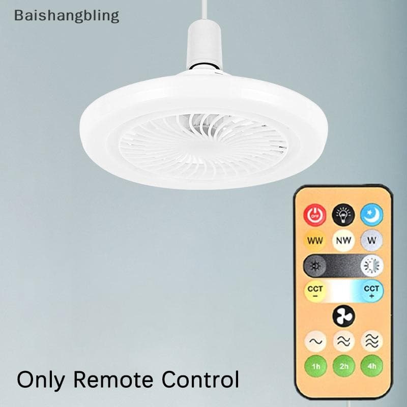 Bsbl Switchs Sem Fio 3 Velocidades 1-4h Timing Controle Remoto Substituição Para Luz De Ventilador De Teto E27 BL