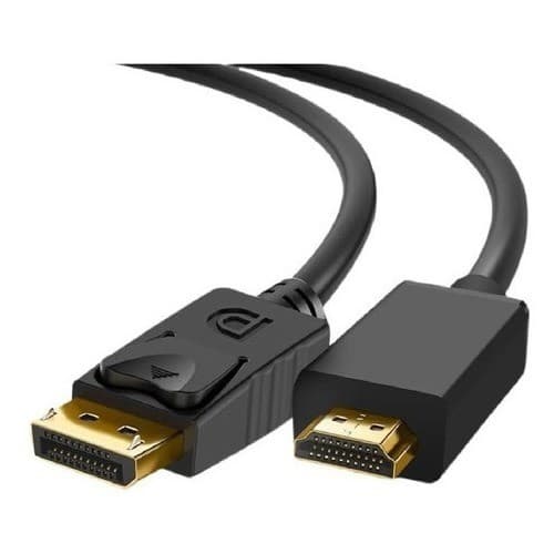 Cabo Adaptador Displayport Para Hdmi 4k Dp Hdmi 1,8m Hdtv