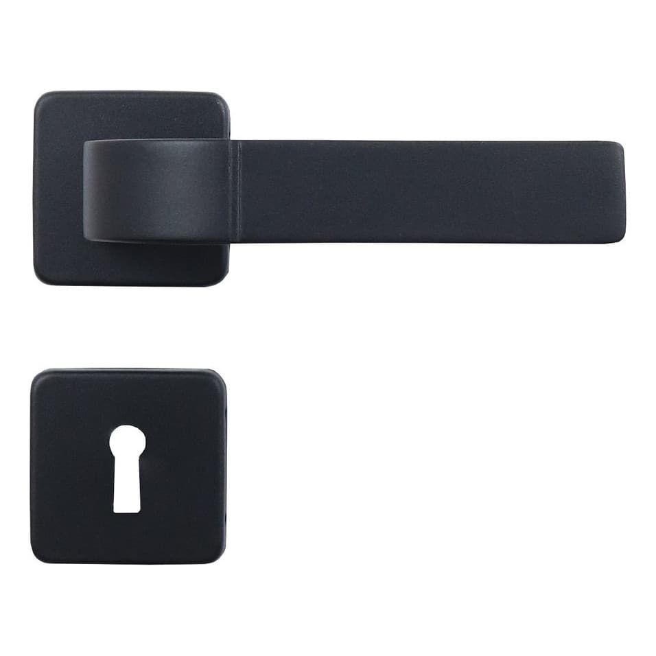 Fechadura MGM Interna 40mm Modena Roseta Preto Fosco