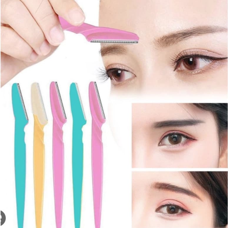 KIT 36 unidades Lâminas Sobrancelha e Rosto Navalha Depilação  design