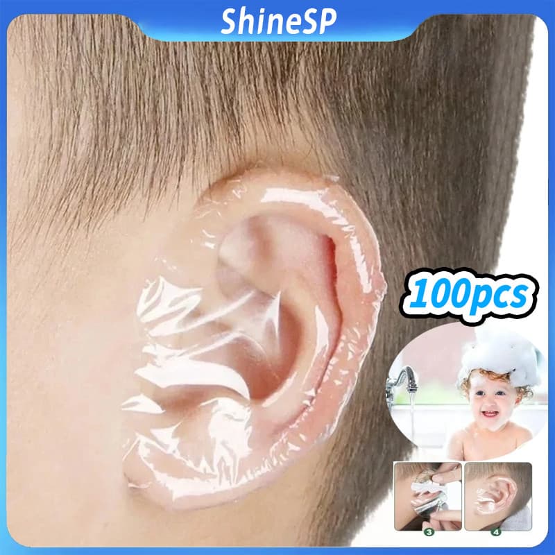 100pcs Adesivo Impermeável Orelha Banho Natação Infantil/adulto  Alta qualidade