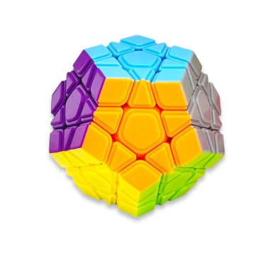 Brinquedo Cubo Mágico Profissional Megaminx Stickerless Moyu