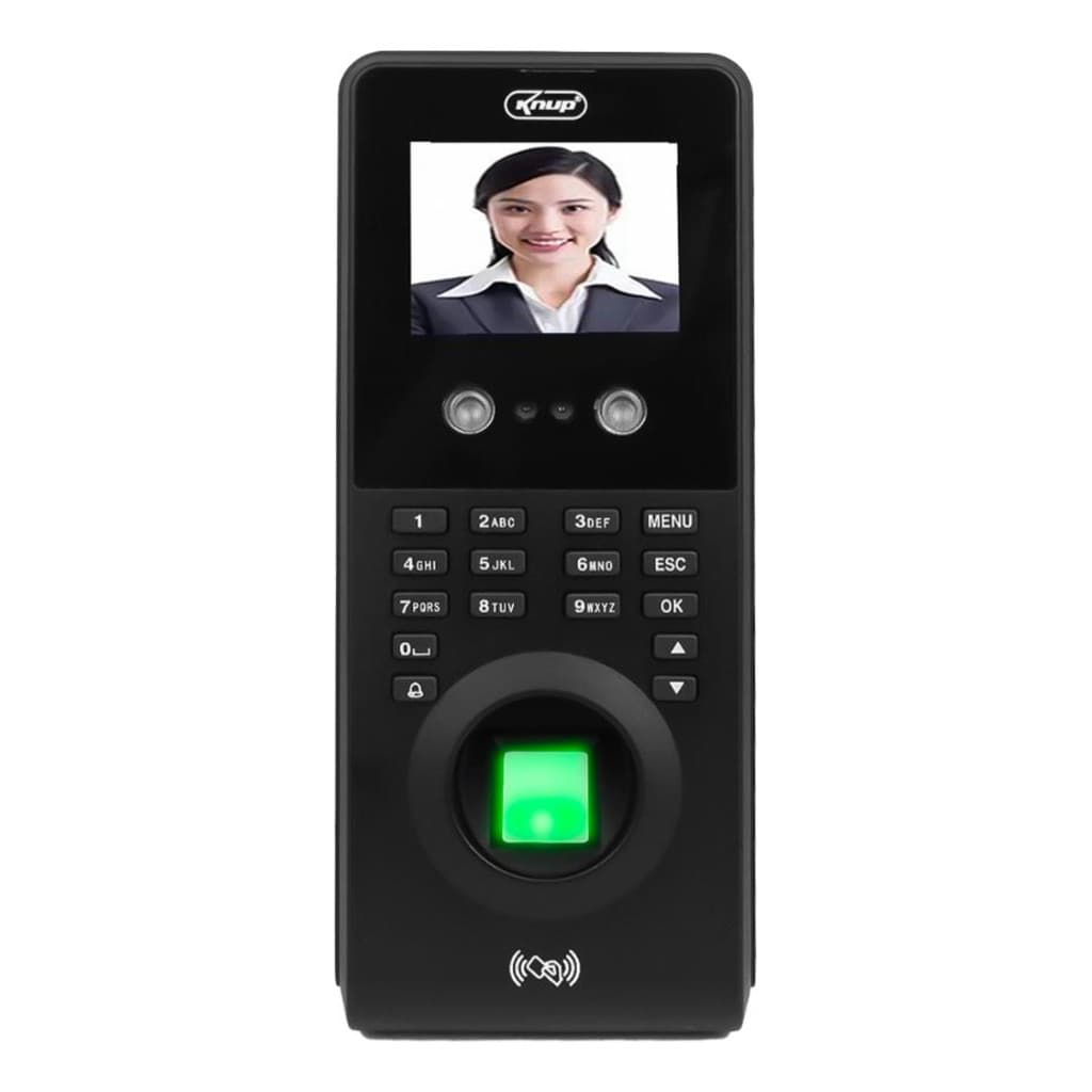 Ponto Digital E Controle Acesso Função Alarme Leitura Facial