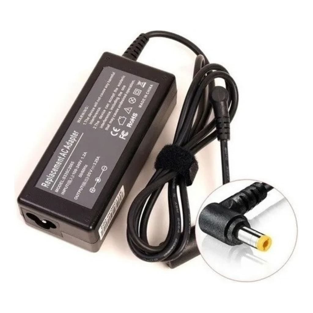 Fonte Carregador Para Itautec W7650 W7655 W7660 20v 3,25a